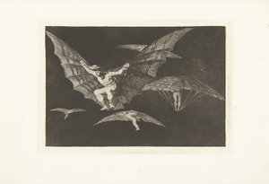 Un modo di volare da Francisco de Goya