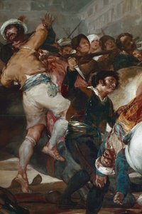 Il 2 maggio o La carica dei Mamelucchi (dettaglio) da Francisco de Goya