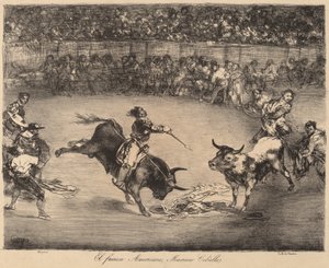Il Famoso Americano, Mariano Ceballos da Francisco de Goya