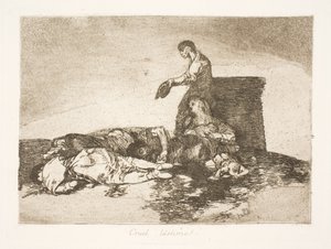 Miseria! (48) da Francisco de Goya