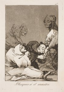 Un regalo per il maestro da Francisco de Goya