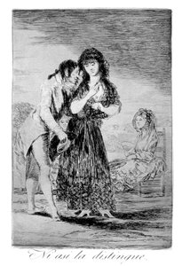 Anche così non riesce a capirla, 1799 da Francisco de Goya