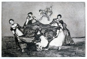 Enigma femminile, 1819-1823 da Francisco de Goya