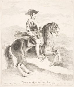 Filippo IV, re di Spagna, a cavallo da Francisco de Goya