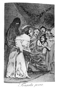 Fragata perro, 1799 da Francisco de Goya