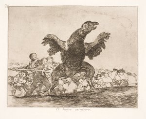 Il grifone (76) da Francisco de Goya