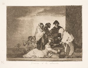 Grazie a Dio per il porridge di miglio (51) da Francisco de Goya