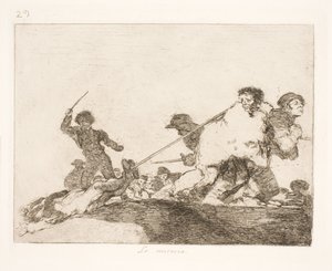 Se lo meritava (29) da Francisco de Goya