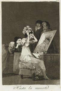 Hasta la muerte, 1799 da Francisco de Goya