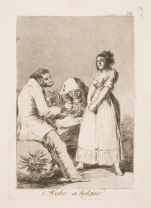 Meglio oziare da Francisco de Goya