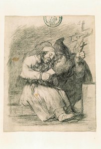 Lo sta aiutando a morire bene da Francisco de Goya