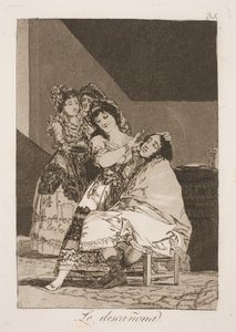 Hun flår ham da Francisco de Goya