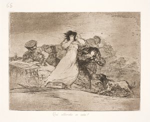 Cosa significa questa confusione? (65) da Francisco de Goya