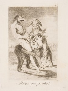 Che serietà da Francisco de Goya