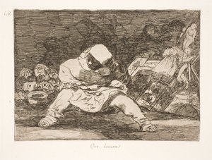 Che follia! (68) da Francisco de Goya