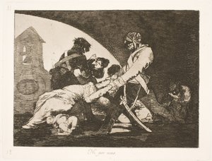 Non da loro (11) da Francisco de Goya