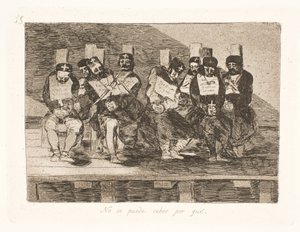 Nessuno sa perché (35) da Francisco de Goya