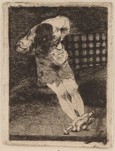 La custodia di un criminale non richiede tortura da Francisco de Goya