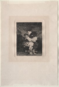Piccolo prigioniero, 1867 da Francisco de Goya