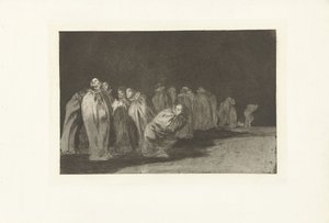 Uomini nei sacchi da Francisco de Goya