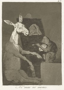 Non più e non meno da Francisco de Goya
