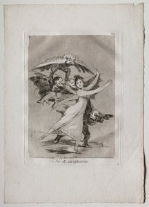 Ochenta Caprichos: Non sfuggirai da Francisco de Goya