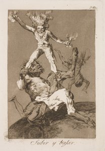 Su e giù da Francisco de Goya