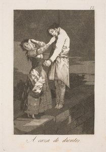 Alla ricerca dei denti da Francisco de Goya