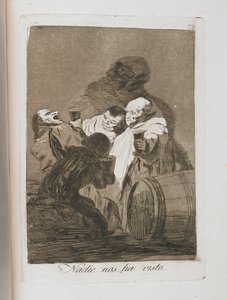 Tavola da Los Caprichos, 1797-1798 da Francisco de Goya