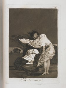 Tavola da Los Caprichos, 1797-1798 da Francisco de Goya