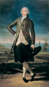 Ritratto di Gaspar Melchor de Jovellanos, dipinto di Francisco de Goya y Lucientes da Francisco de Goya