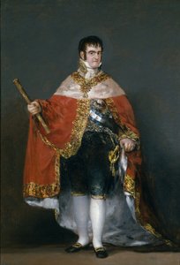 Ritratto di re Ferdinando VII di Spagna, 1815 da Francisco de Goya