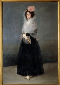 Ritratto della Contessa Del Carpio, Marchesa della Solana (1757-1795) Dipinto di Francisco de Goya (1746-1828) XVIII secolo da Francisco de Goya