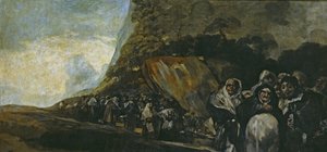 Processione del Santo Uffizio da Francisco de Goya