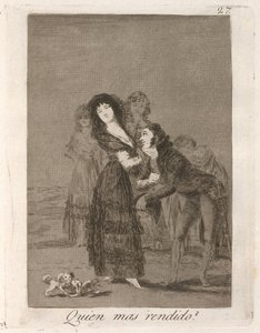 Chi è più sfinito? da Francisco de Goya