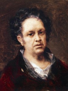 Autoritratto a 69 anni da Francisco de Goya