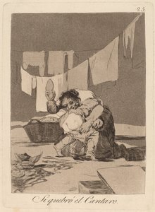 Si quebro el cantaro da Francisco de Goya