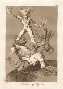Salire e scendere da Francisco de Goya