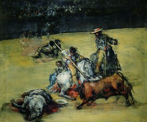 La corrida, c.1825