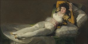 La maja vestida, c. 1800 da Francisco de Goya