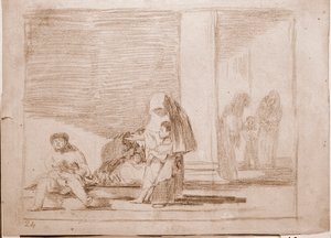I disastri della guerra: Sani e malati da Francisco de Goya