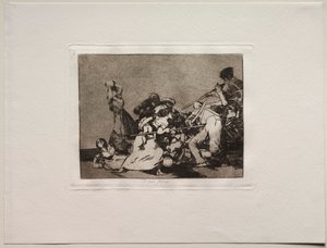 Gli orrori della guerra: E sono come bestie selvagge da Francisco de Goya