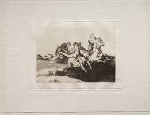 Gli orrori della guerra: Carità, 1810 da Francisco de Goya