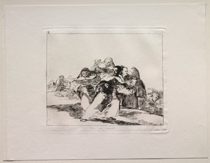 Gli orrori della guerra: tutto è sottosopra da Francisco de Goya