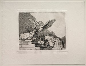 Gli orrori della guerra: Pantomima felina da Francisco de Goya