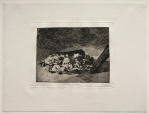 Gli orrori della guerra: Raccolta dei morti
