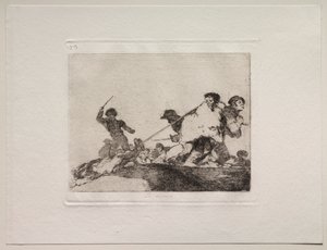 Gli orrori della guerra: Se lo meritava da Francisco de Goya