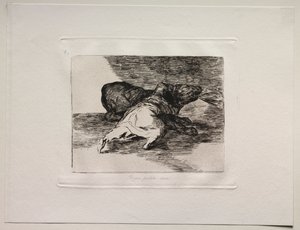 Gli orrori della guerra: ne ricava qualcosa. da Francisco de Goya