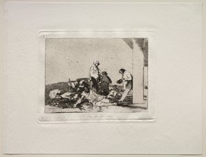 Gli orrori della guerra: è inutile gridare da Francisco de Goya