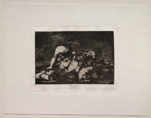 Gli orrori della guerra: Neanche questi da Francisco de Goya